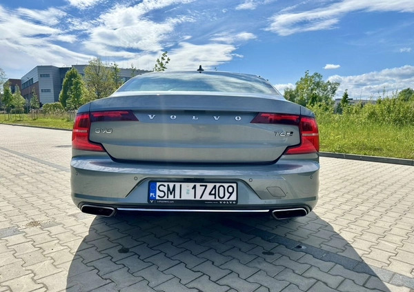 Volvo S90 cena 142000 przebieg: 102247, rok produkcji 2017 z Kraków małe 704